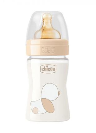Детская стеклянная бутылочка для кормления Chicco Original Tou...