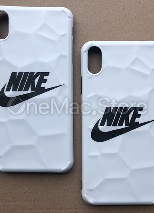 Чохол Nike 3D для iPhone XS Max (білий/white)