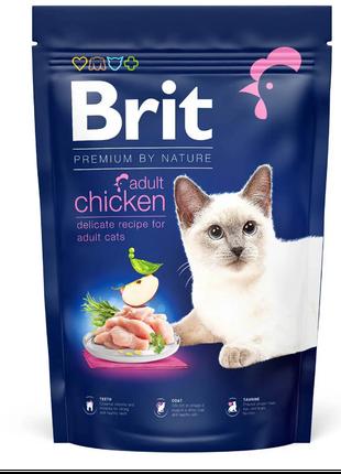 Сухой корм для котов Brit Premium by Nature Cat Adult Chicken ...