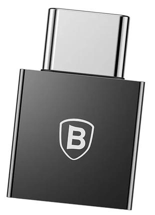 Адаптер OTG-переходник Baseus Exquisite Type-C Male to USB Fem...
