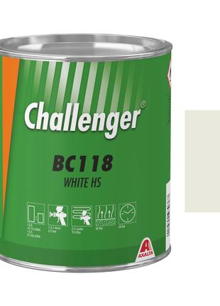 Базовое покрытие Challenger Basecoat BC118 White HS (3.5л)