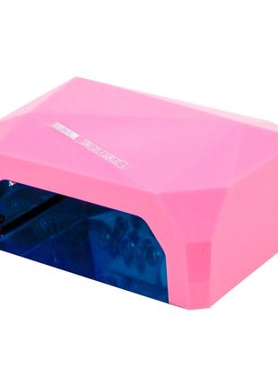 Гибридная ультрафиолетовая CCFL+LED лампа 36W Nail Master Pink