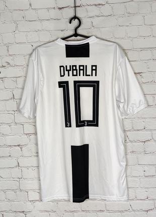 Мужская футбольная футболка ювентус juventus adidas dybala #10