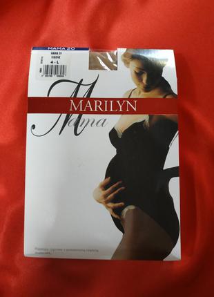 Комфортные колготки для беременных marilyn mama 40 размер 2 че...