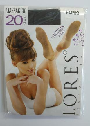 Шкарпетки з ефектом масажу стопи на дівчину lores massaggio 20