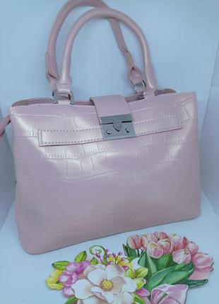 Женская сумка розового цвета SET92-290956 р. Один размер