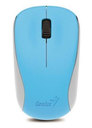Мышь беспроводная Genius NX-7000 голубая USB BlueEye