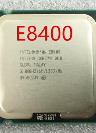 Процессор Intel 775 E8400 E8500 Е8600 Q6600 Q6700 Q8200 8300 8400