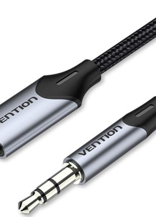 Переходник Vention USB-C Male to 3.5mm Male Cable 1 м Black/ G...