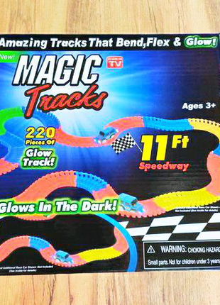 Гоночная трасса-конструктор magic tracks 220 деталей