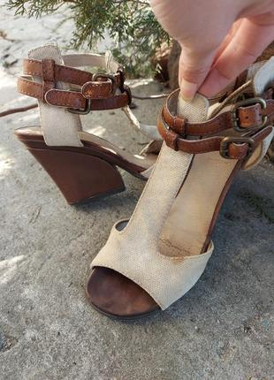 Туфли босоножки сандали  женские 25см италия