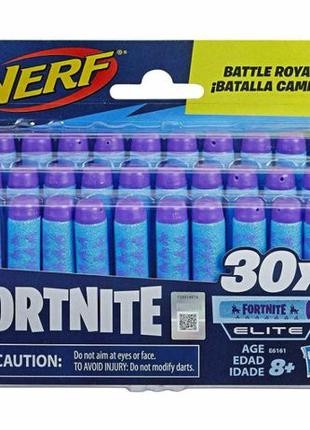 Оригинальные пули Нерф Серии Фортнайт NERF Fortnite darts - 30...