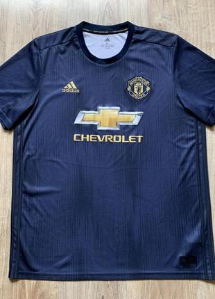 Футбольная коллекционная футболка джерси adidas manchester uni...
