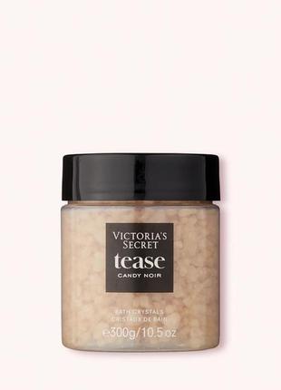 Сіль для ванни victoria's secret tease candy noir bath crystals