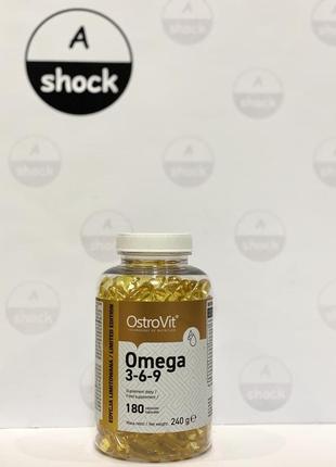Вітаміни омега 3 ostrovit omega 3-6-9 (180 капсул.)