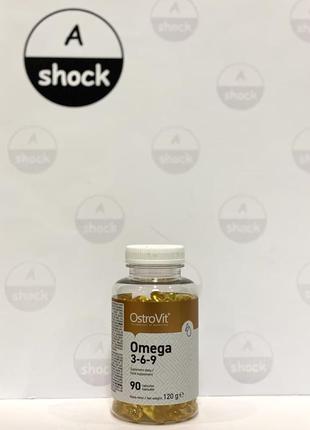 Вітаміни омега 3 ostrovit omega 3-6-9 (90 капсул.)