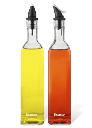 Набор бутылок Fissman для масла и уксуса 2х500 мл (6515)