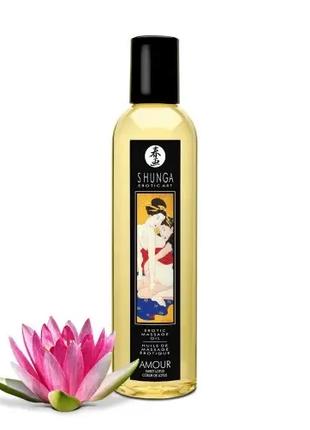 Массажное масло Shunga Erotic Massage Oil с ароматом сладкого ...