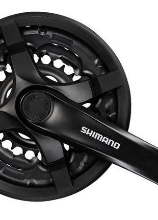 Шатун L175мм 24-34-42Т SHIMANO FC-TY501 под квадрат