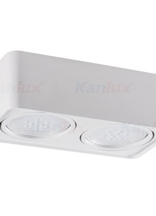 Потолочный точечный светильник Kanlux TUBEO ES 250-W (33273)