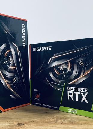 Видеокарта Gigabyte GeForce RTX 2060 D6 6G 6GB GDDR6 (192bit) ...