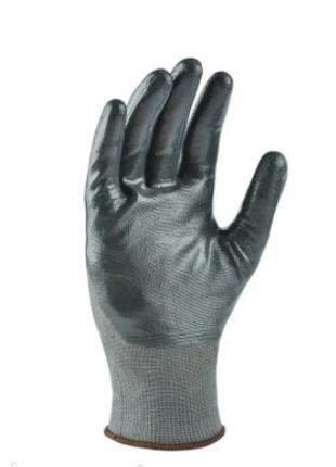 Перчатки Doloni 4576 - серые, полиэстер, нитрил, размер 8 (М)