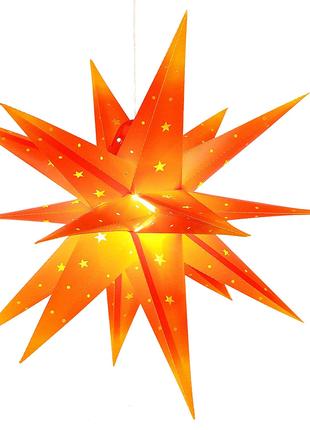 Qijieda 3D Christmas Star рождественская звезда 45см