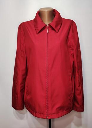 Esprit красная ветровка, демисезонная куртка