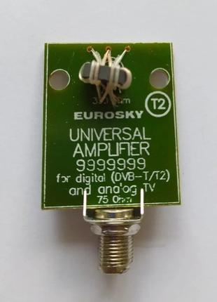 Усилитель антенный F-9999999 Eurosky с F-разьёмом (00179)