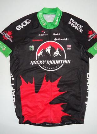 Велофутболка велоджерси craft rocky mountain jersey (xl)