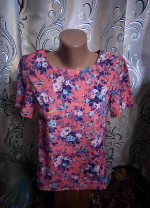 Симпатичная блуза с цветочным принтом oasis