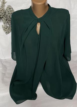 Воздушная зелёная блуза asos