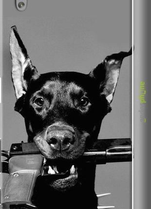 На Sony Xperia X F5122 Доберман "2745c-446-10746"