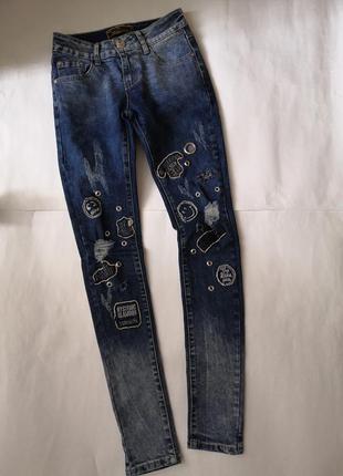 Стильные джинсы original denim, размер 34