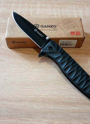 Нож флиппер Ganzo G620 G 1 Black.Оригинал.