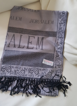 Jerusalem кашемировый шарф палантин израиль