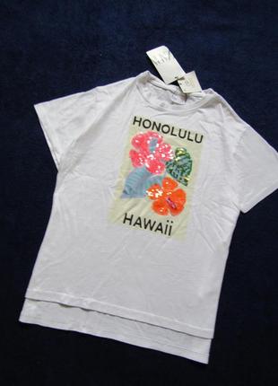 Футболка hawaii honolulu zara для дівчинки 10 років/зріст 140 ...