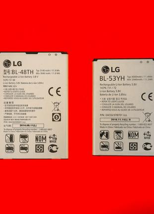 Аккумуляторы LG акб BL-48TH BL-53YH D855 G3 E940 E977 E980 F240