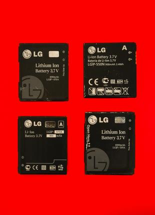 Аккумуляторы LG акб LGIP-470A LGIP-550N LGIP-570A LGIP-580A