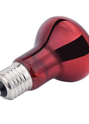 Лампа накаливания инфракрасная, для обогрева террариума, E27 50Вт