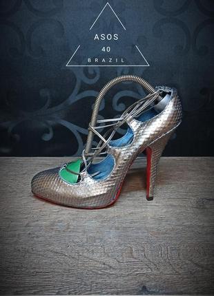 Туфлі asos aka louboutin 40p brazil