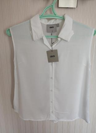 Женская рубашка безрукавка, блуза asos
размер с