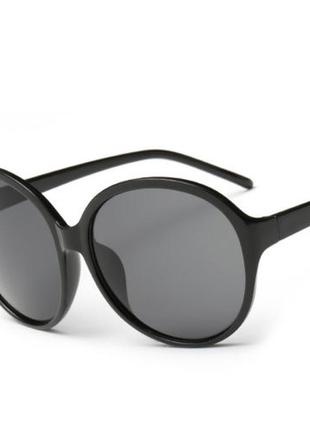 Солнцезащитные очки овальные черные ситри bananahall (bnnhll4290)