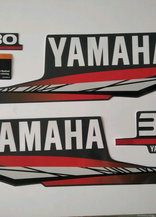 Продам набор наклейки Yamaha 30