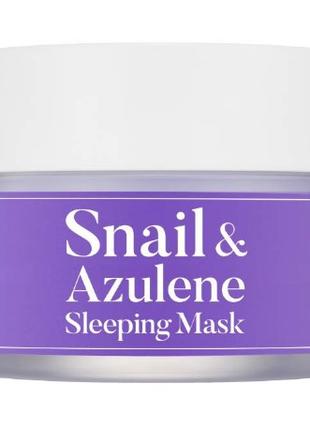 Ночная маска с улиткой и азуленом Tiam Snail & Azulene Sleepin...
