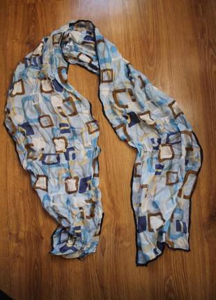 Шелковый шарф платок codello
