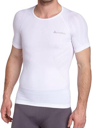 Компрессионная термо футболка odlo evolution light men's