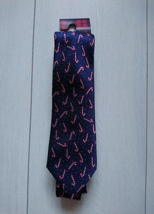 Новорічний галстук краватка