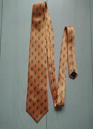 Галстук краватка з тигром
