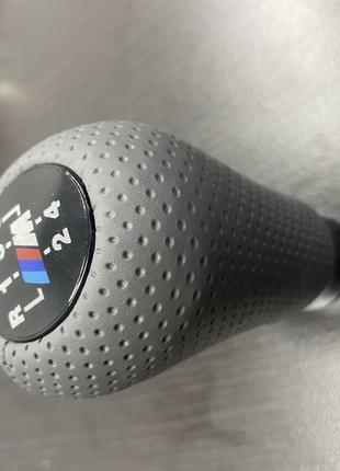 Ручка КПП ОЕМ (кожзам, серая перфорация) для BMW 3 серия E-30 ...